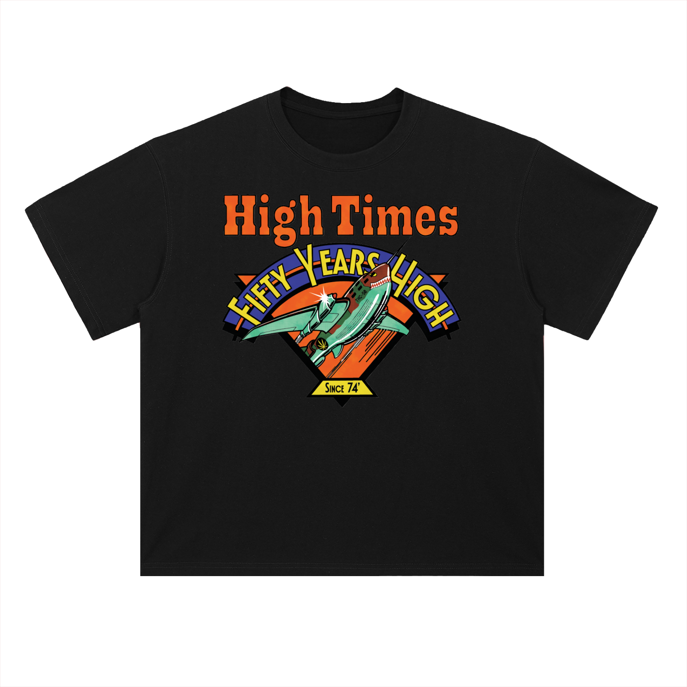 HIGH TIMES 50TH ANNIVERSARY ROCKET S/S T-SHIRT – High Times Shop
