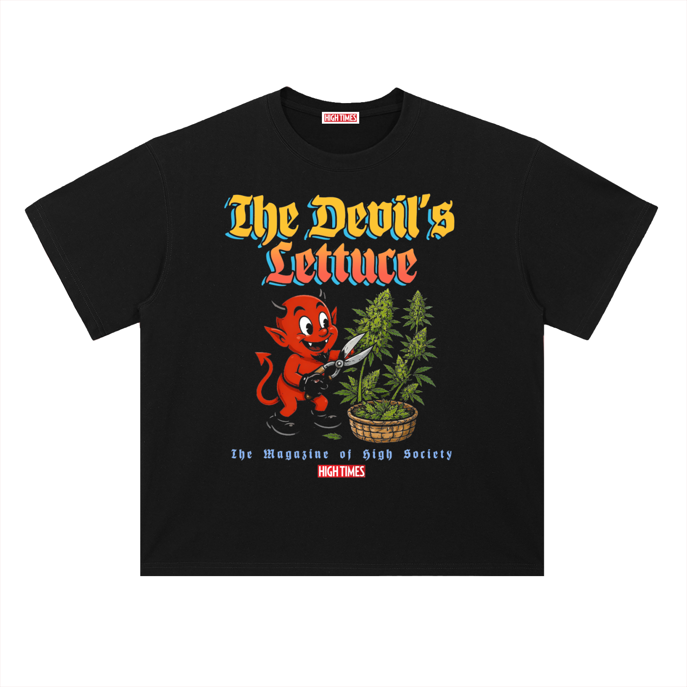 DEVIL【Plants T-shirt】　L size DEVIL'S LETTUCE S/S T-SHIRT – High Times Shop