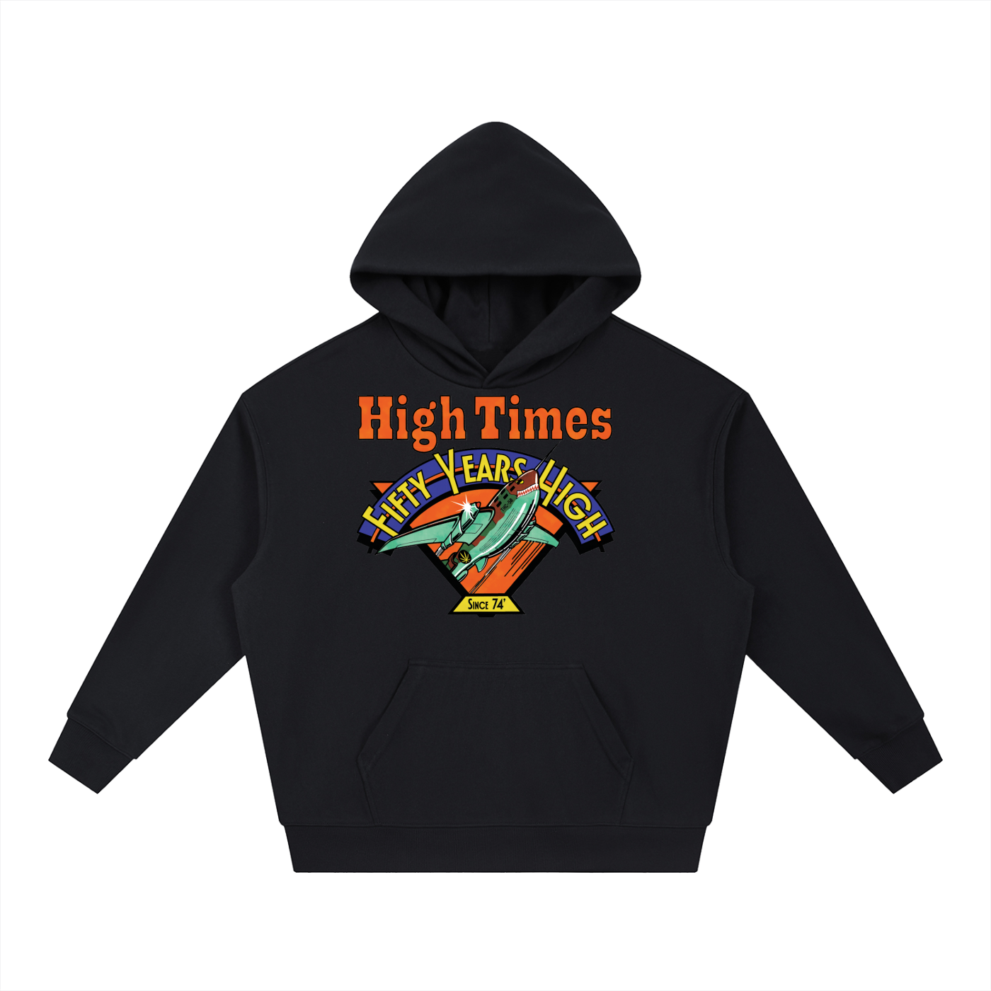 HIGH TIMES 50TH ANNIVERSARY ROCKET HOODIE
