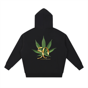 HIGH TIMES 50TH ANNIVERSARY BLACK HOODIE