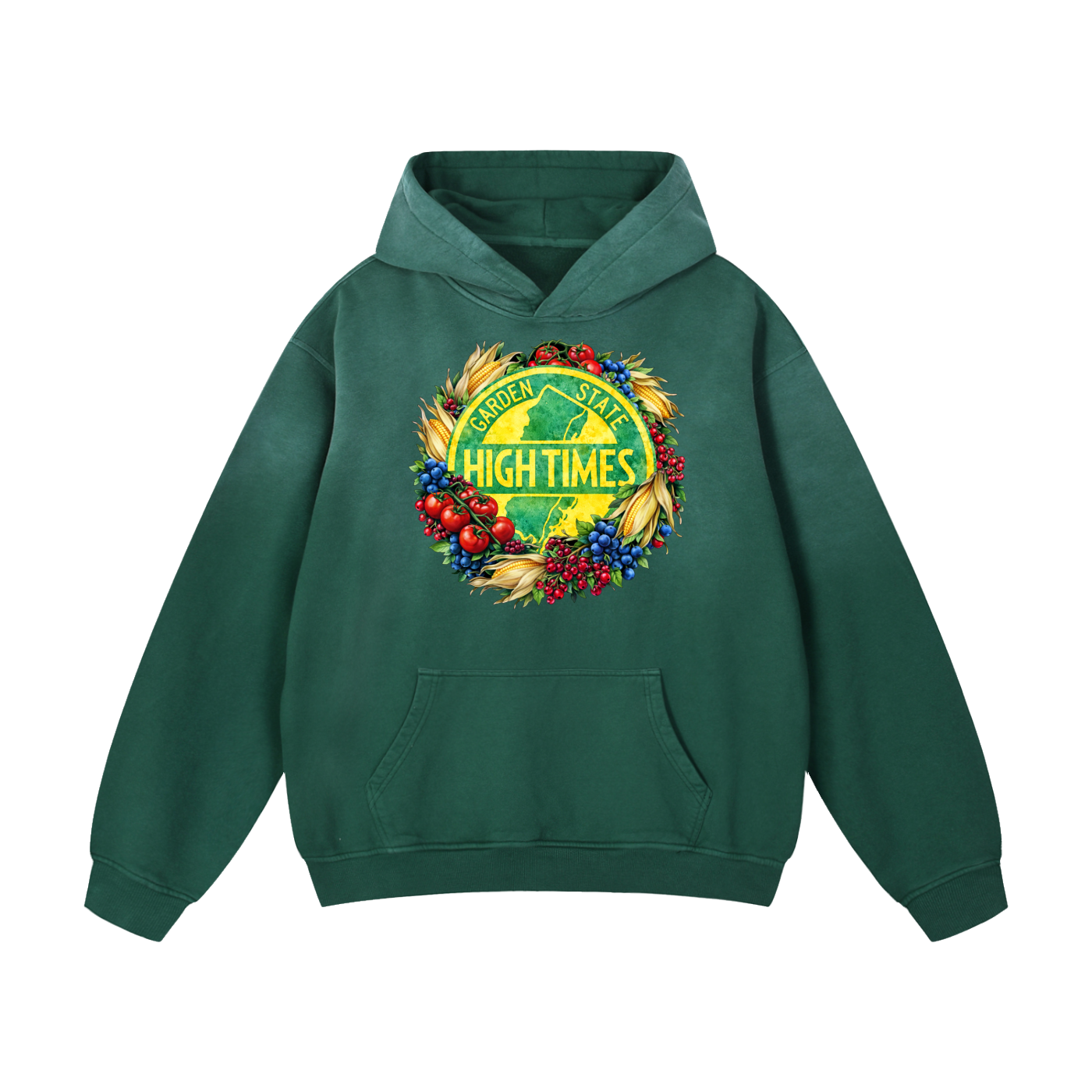 NEW JERSEY CANNABIS CUP 26 WREATH HOODIE