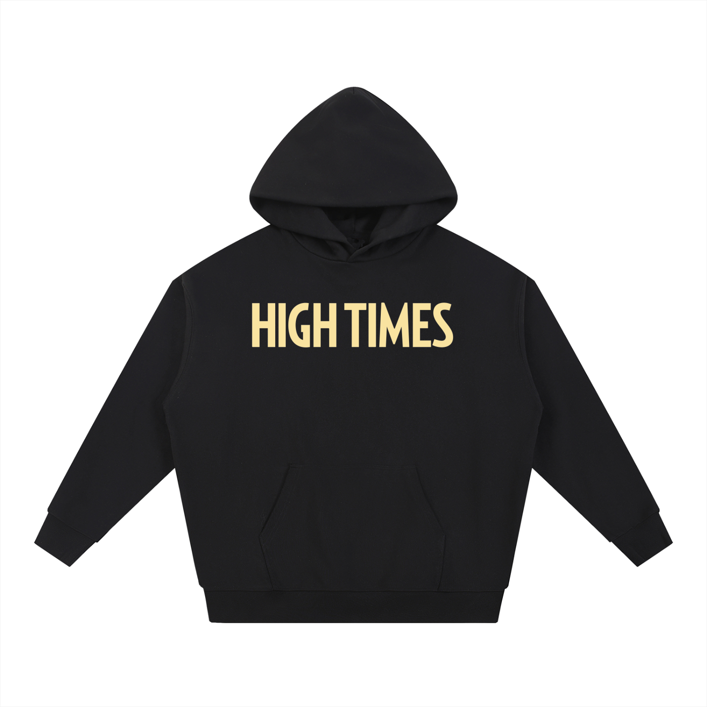 HIGH TIMES 50TH ANNIVERSARY BLACK HOODIE