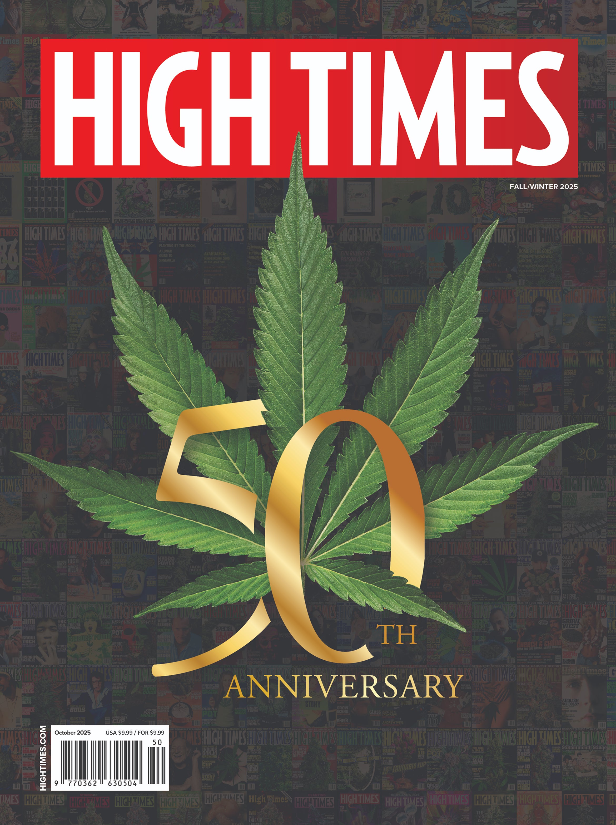 High Times Magazine - 50th Anniversary Issue