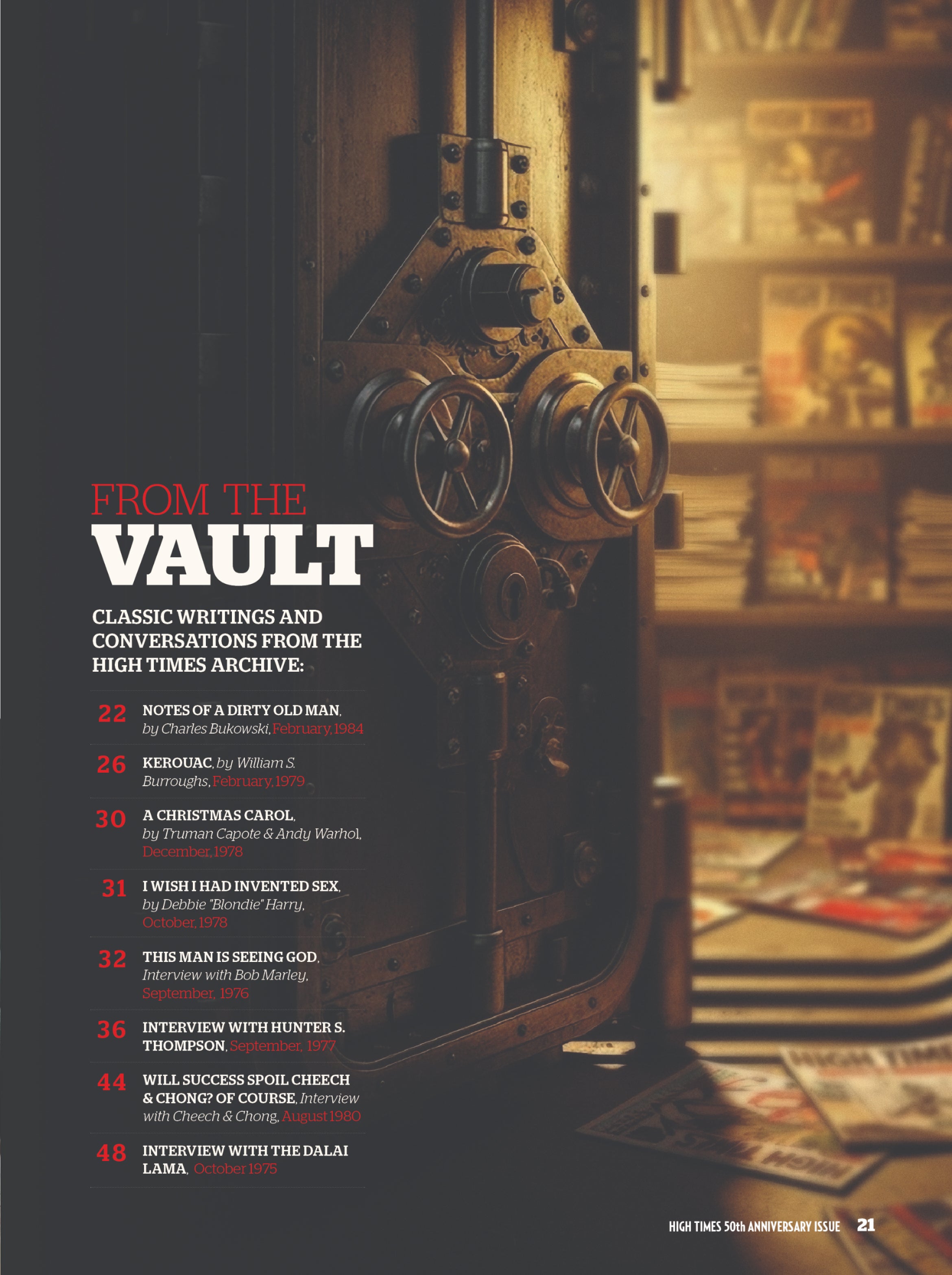 High Times Magazine - 50th Anniversary Issue