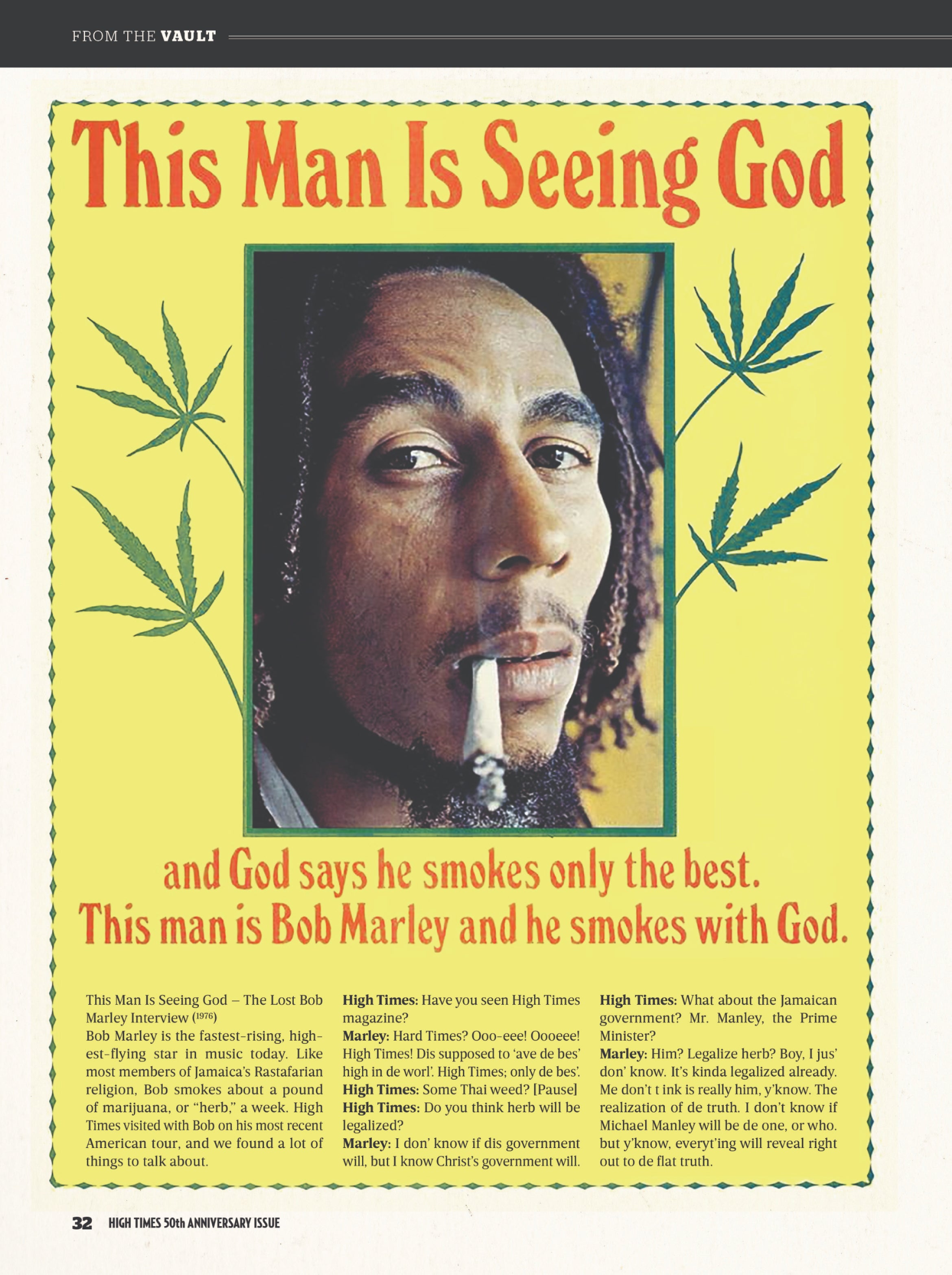 High Times Magazine - 50th Anniversary Issue