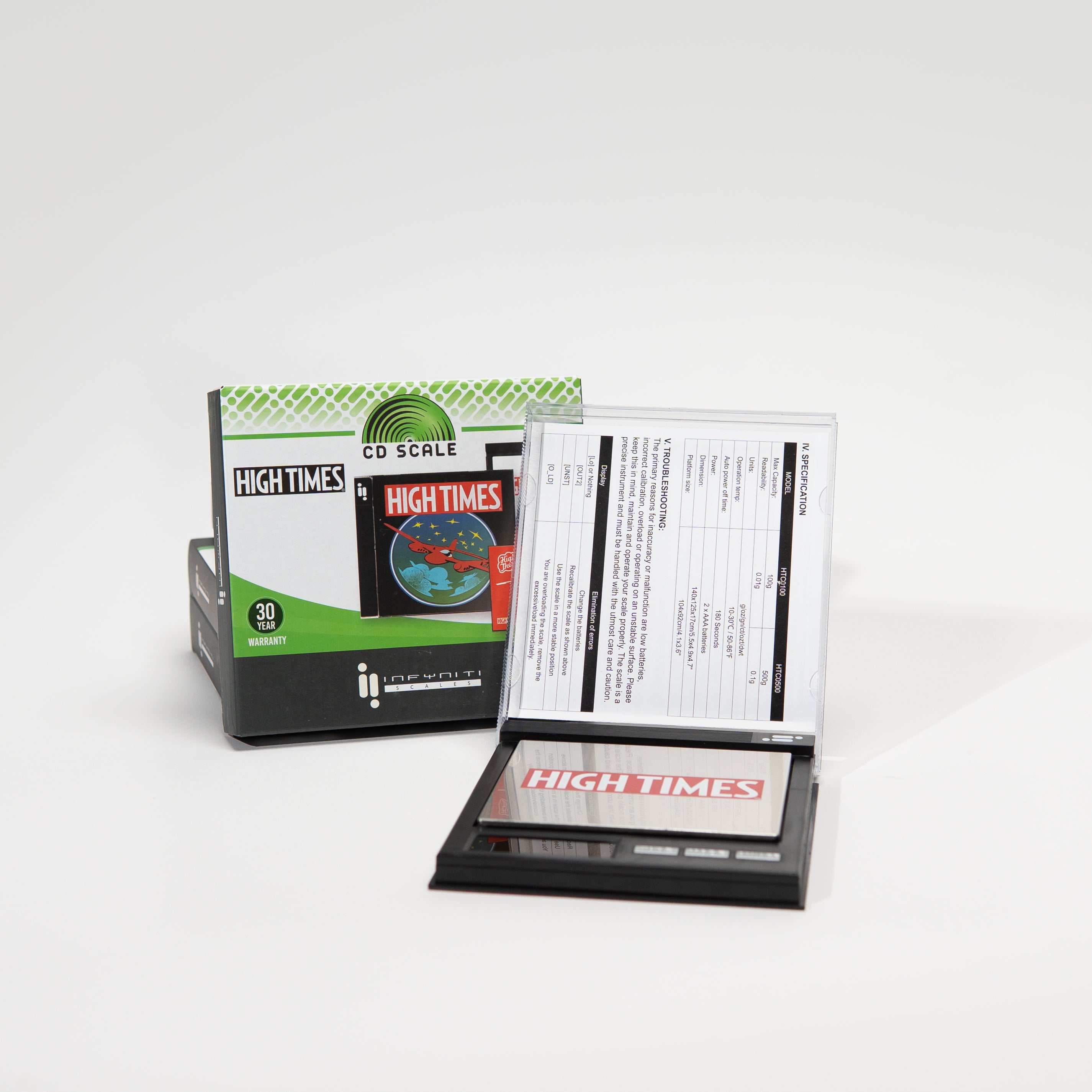 HIGHTIMES CD SCALE