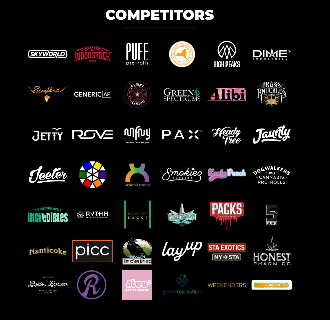 Industry Tickets- New York Cannabis Cup Awards Night