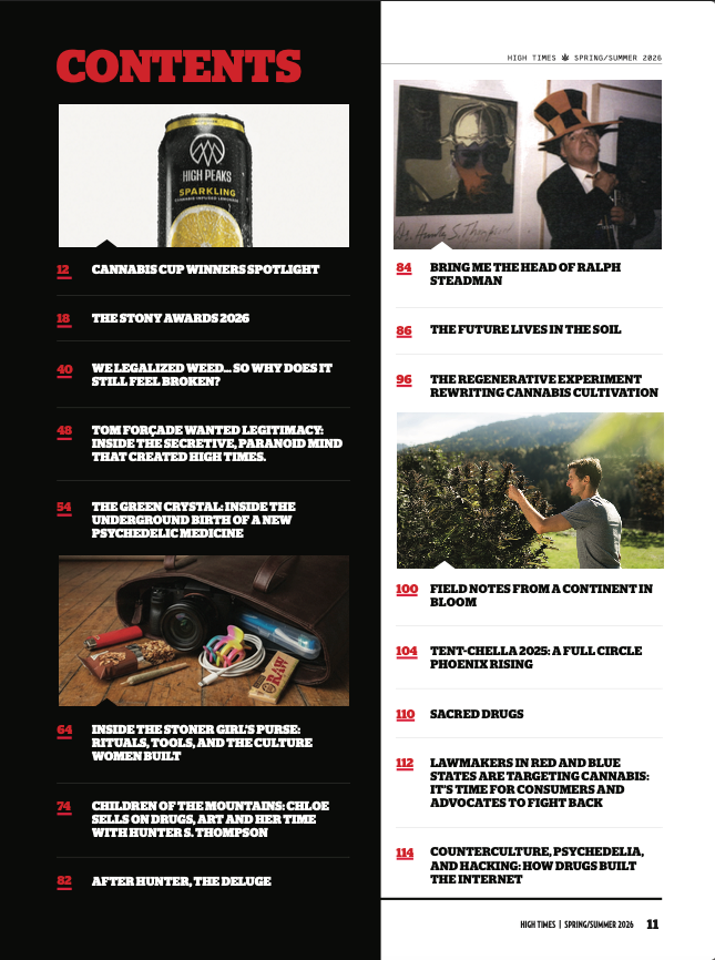 High Times Magazine - Spring / Summer 2026 Issue