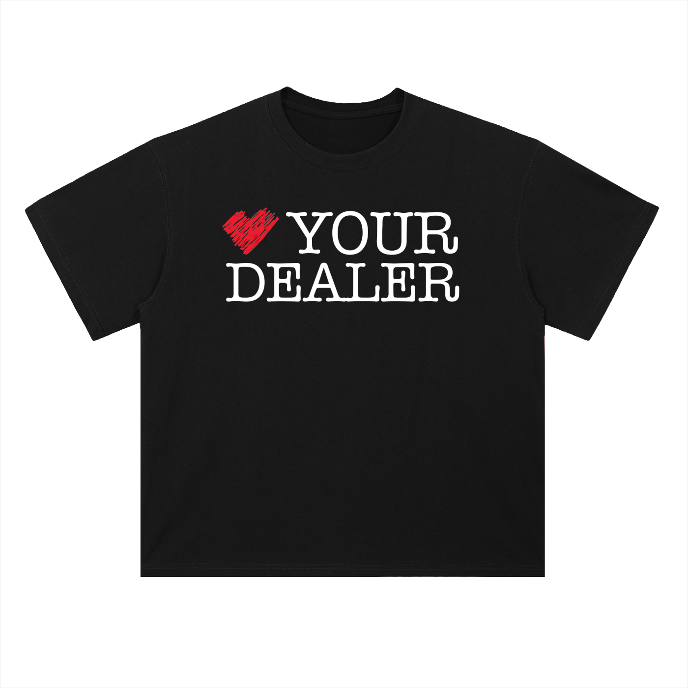 HIGH TIMES LOVE YOUR DEALER S/S BLACK T-SHIRT