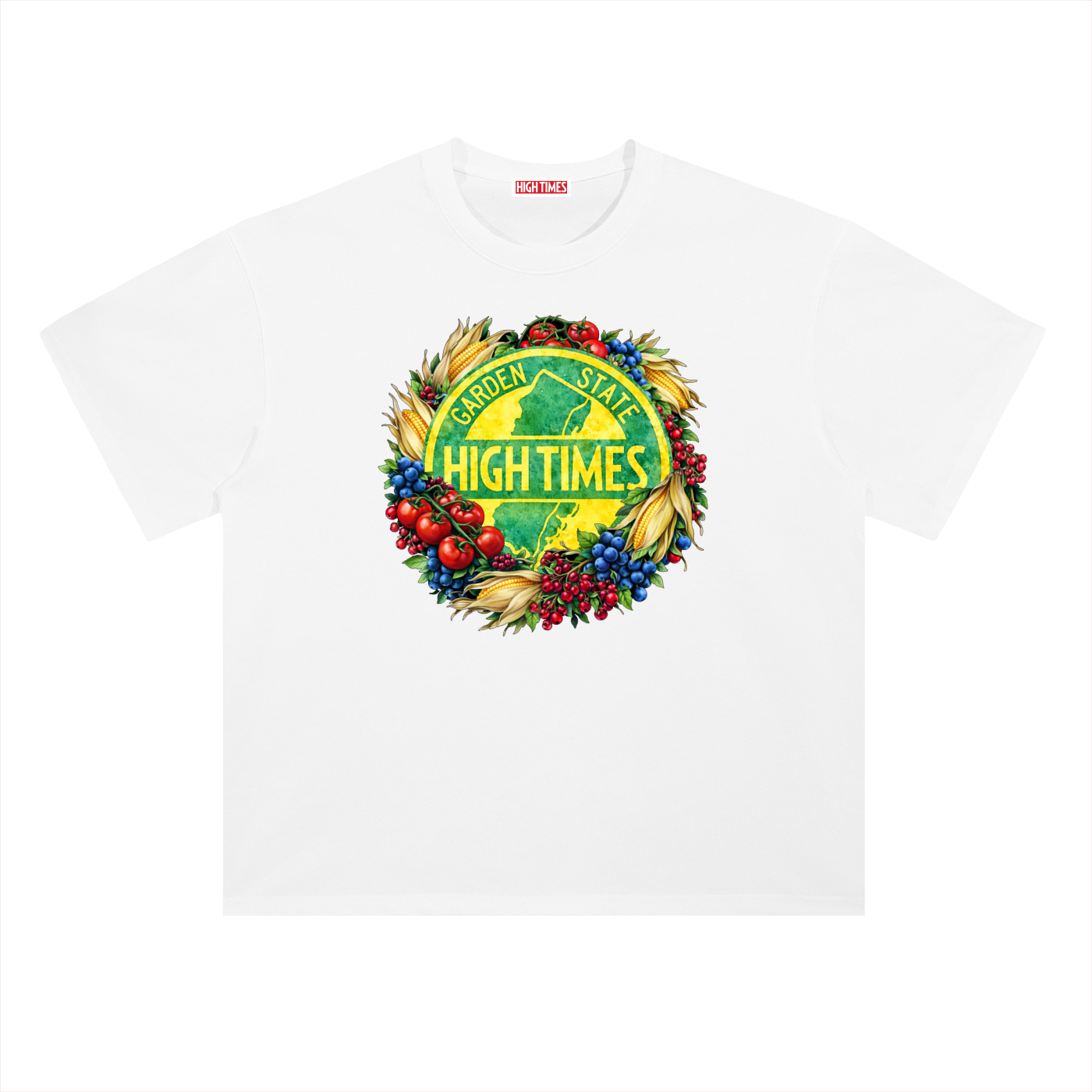 NEW JERSEY CANNABIS CUP 26 WREATH S/S T-SHIRT
